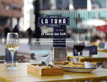 Tablet Screenshot of cervecerialatona.com
